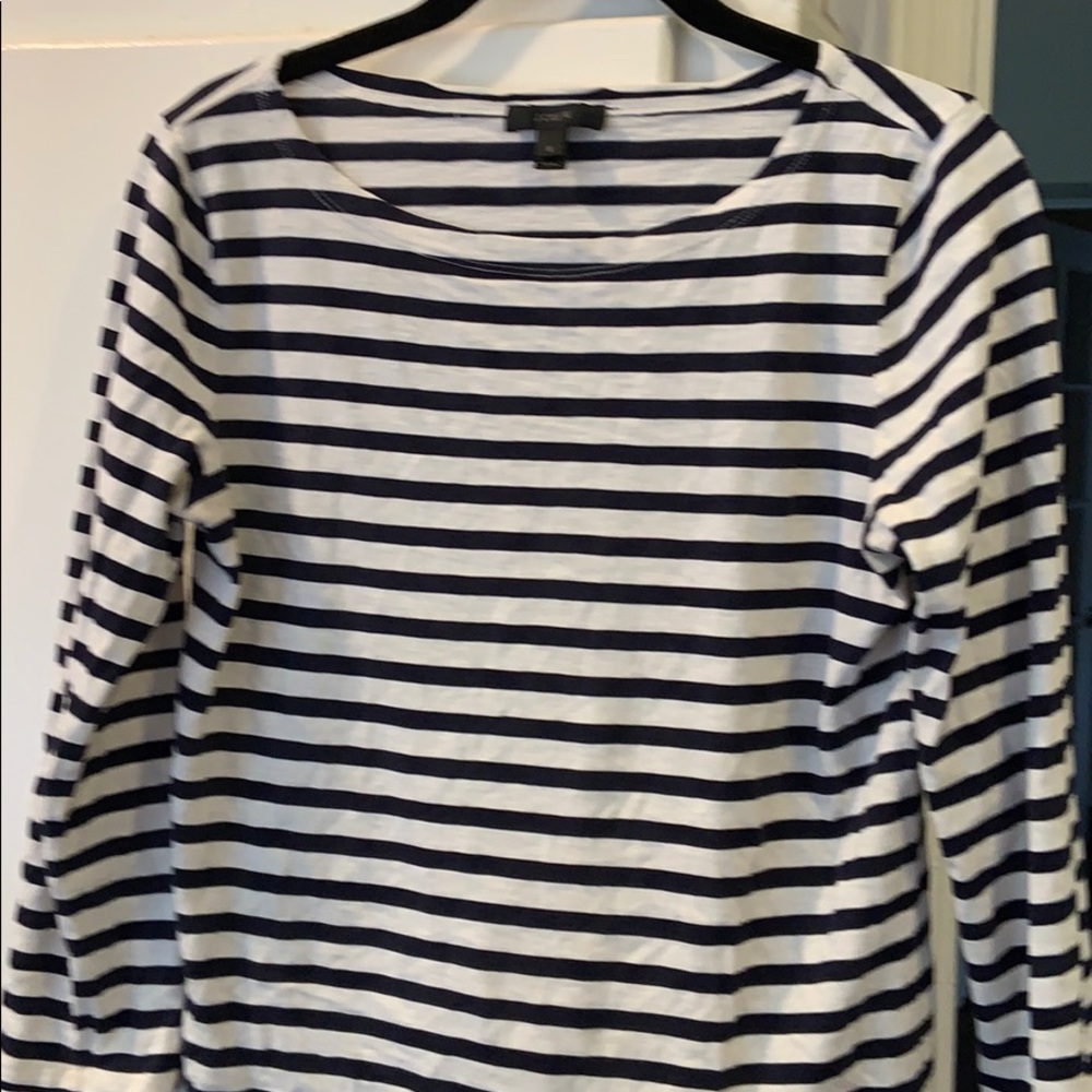 Jcrew striped cotton shirt